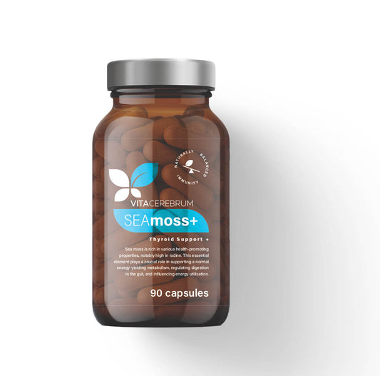 SEAmoss Thyroid Support + (90 Capsules)